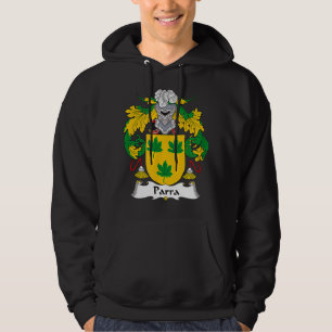 Parra Coat of Arms Family Crest Hoodie