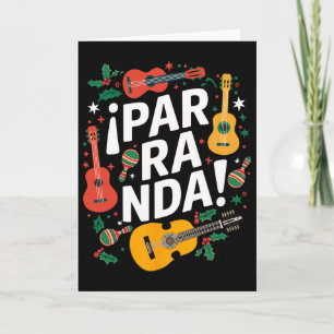 “¡parranda!” Puerto Rican Music Tradition Card