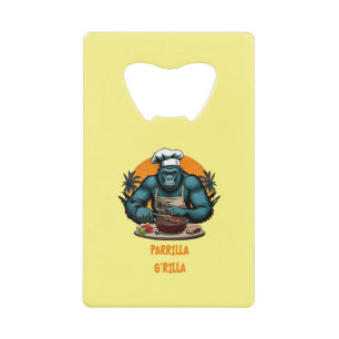 Parrilla G'rilla Master BBQ Griller Fun Pun