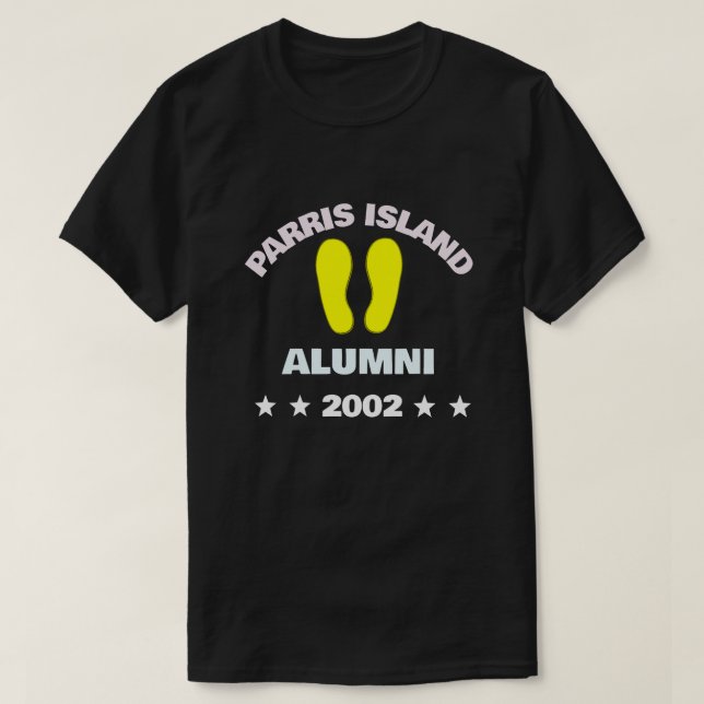 PARRIS ISLAND ALUMNI, 02 T-Shirt (Design Front)