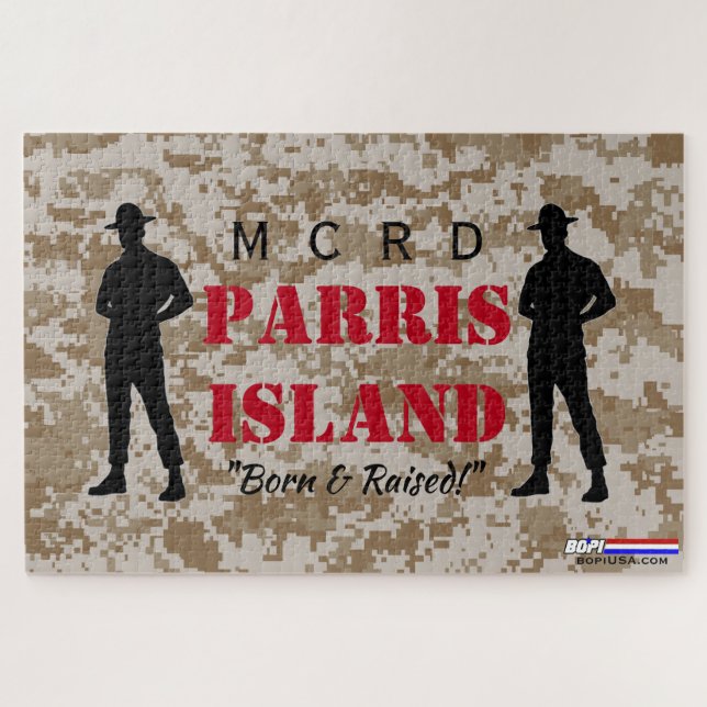 Parris Island 'Born & Raised!' 1,014-Piece Puzzle (Horizontal)