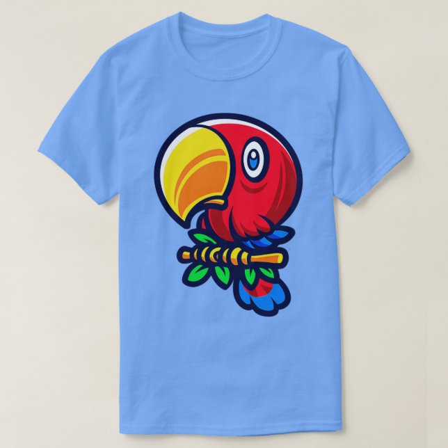 parrot 42 3 T-Shirt (Design Front)