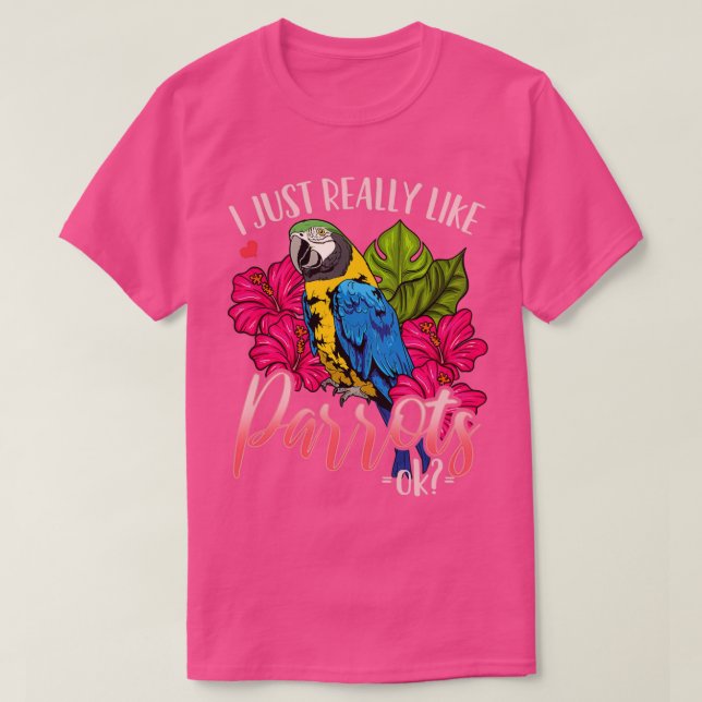 Parrot 50 T-Shirt (Design Front)