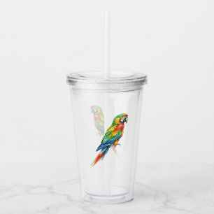 Parrot Acrylic Tumbler