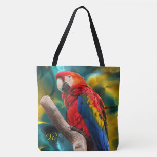Parrot Art 1 All-Over-Print Tote Bag
