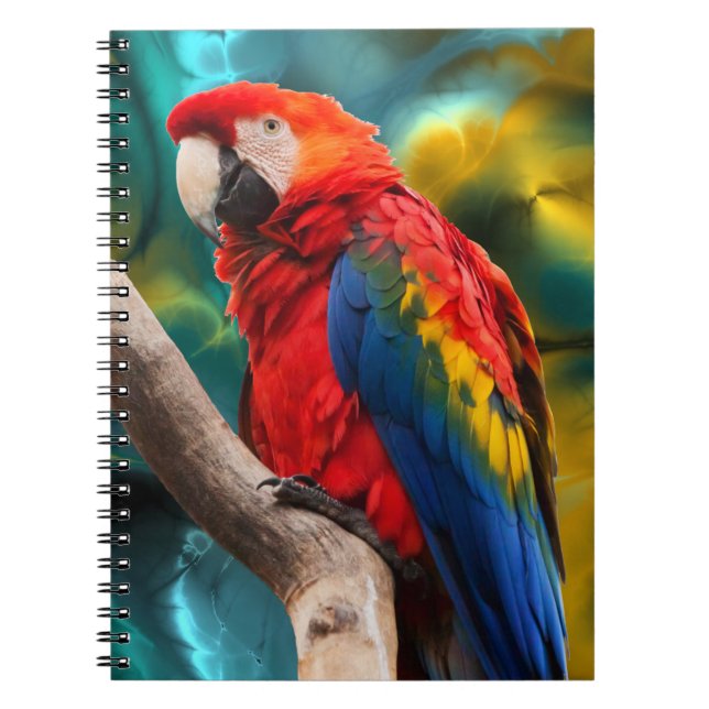 Parrot Art 1 Notebook (Front)