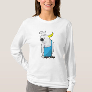 Parrot as Chef with Cooking hat T-Shirt