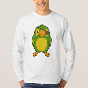 Parrot as Pirate with Eyepatch T-Shirt