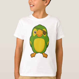 Parrot as Pirate with Eyepatch T-Shirt