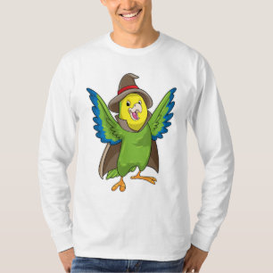 Parrot as Wizard with Hat T-Shirt