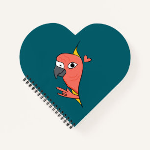 Parrot ASL I Love You – Deaf Culture Design Notebook