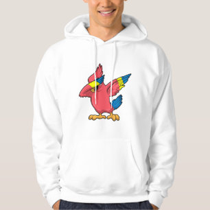 Parrot at Hip Hop Dance Dab Hoodie