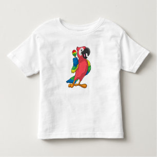 Parrot at Music with Maracas Toddler T-Shirt