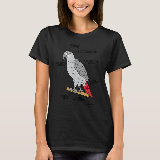 Parrot Aviation Parrot T-Shirt (Front)