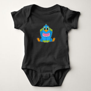 Parrot Baby Pacifier Bodysuit