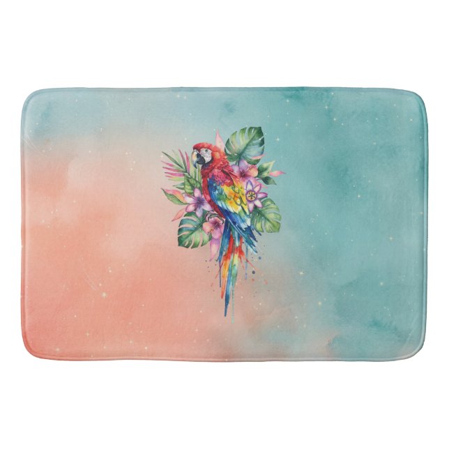 Parrot Bath Mat (Front)