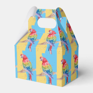 Parrot Bird Childs Boys Birthday Cake Favour Box