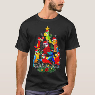 Parrot Bird Christmas Ornament Tree Funny Gifts Xm T-Shirt