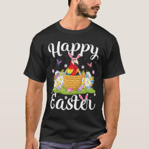 Parrot Bird Easter Egg Hunting Floral Parrot Easte T-Shirt