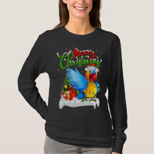 Parrot Bird   Xmas Decorations Santa Parrot Christ T-Shirt