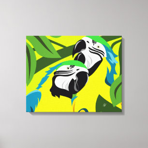 Parrot Canvas Print