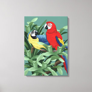 Parrot Canvas Prints
