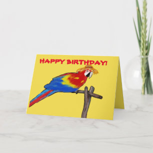Parrot Card