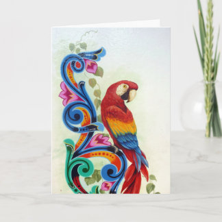 parrot card