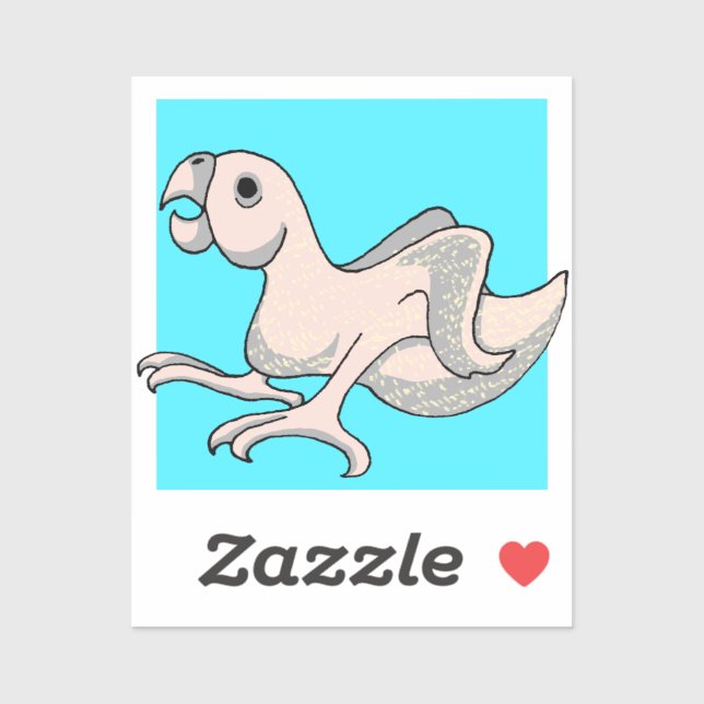 Parrot Chick Sticker (Sheet)