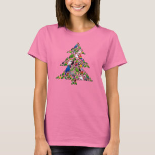 Parrot Christmas Tree T-Shirt
