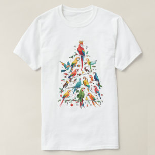 Parrot Christmas Tree tshirt