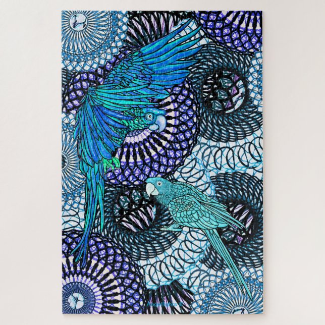 Parrot Clarity Jigsaw Puzzle (Vertical)