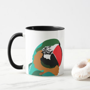 Parrot Colorful Bird Mug