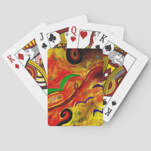 Parrot Curves Playing Cards
