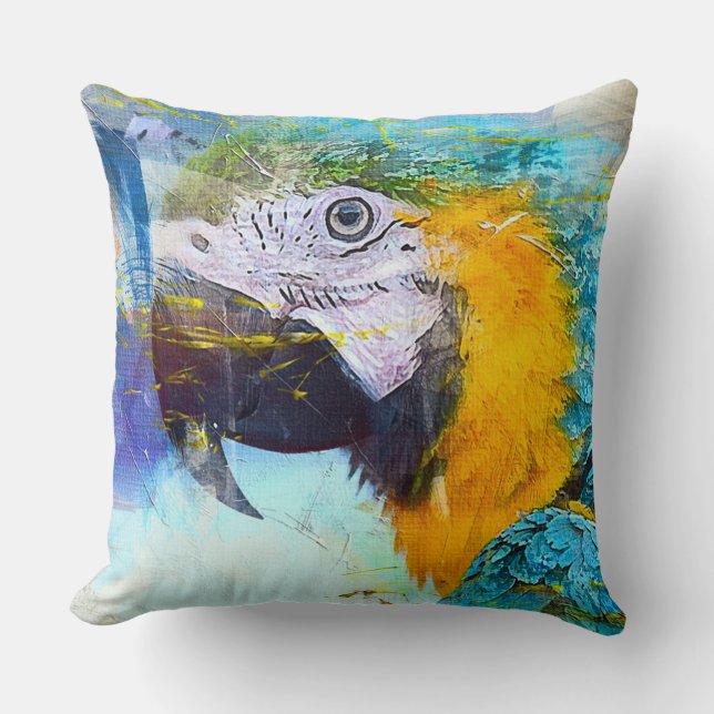 Parrot Cushion (Front)