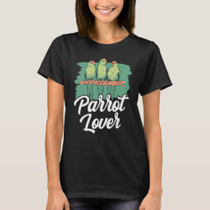 Parrot Cute Parrots Pet Animal T-Shirt