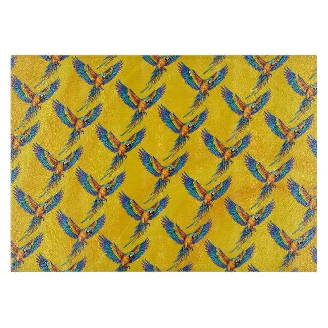 Parrot Cutting Board (Front)