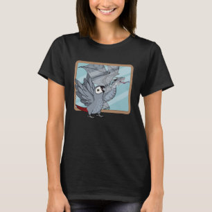 Parrot & Dragon Reflection I African Grey 1 T-Shirt