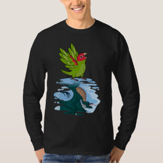 Parrot & Dragon Reflection I Cherry headed Conure  T-Shirt