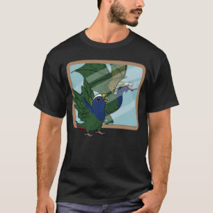 Parrot & Dragon Reflection I White capped Pionus T-Shirt