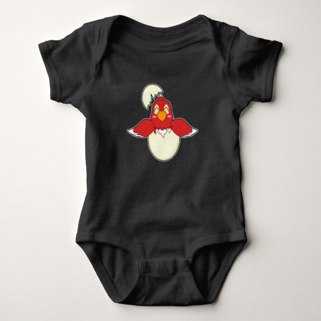 Parrot Egg Baby Bodysuit (Front)