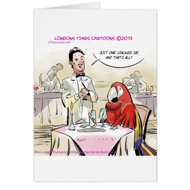 Parrot Fine Dining Funny (Front)
