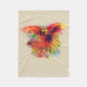 Parrot Fleece Blanket