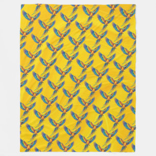Parrot Fleece Blanket