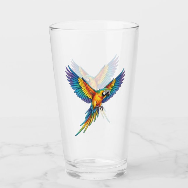 Parrot Glass (Front)