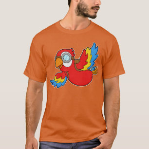 Parrot Goggles Backpack T-Shirt