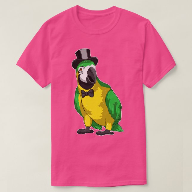 Parrot Groom Cylinder Wedding T-Shirt (Design Front)