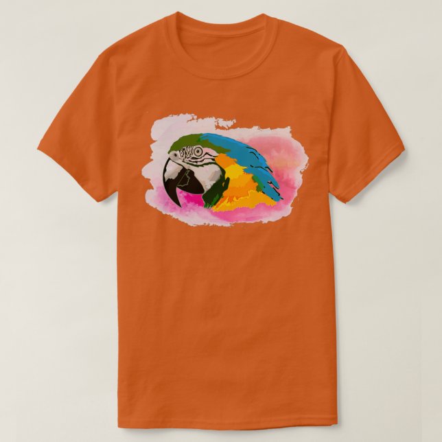Parrot Head T-Shirt (Design Front)