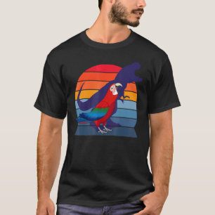 Parrot I Tyrannosaurus Rex I Screaming Green winge T-Shirt