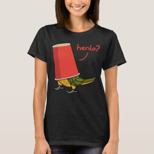 Parrot In A Cup Henlo I Senegal Parrot T-Shirt